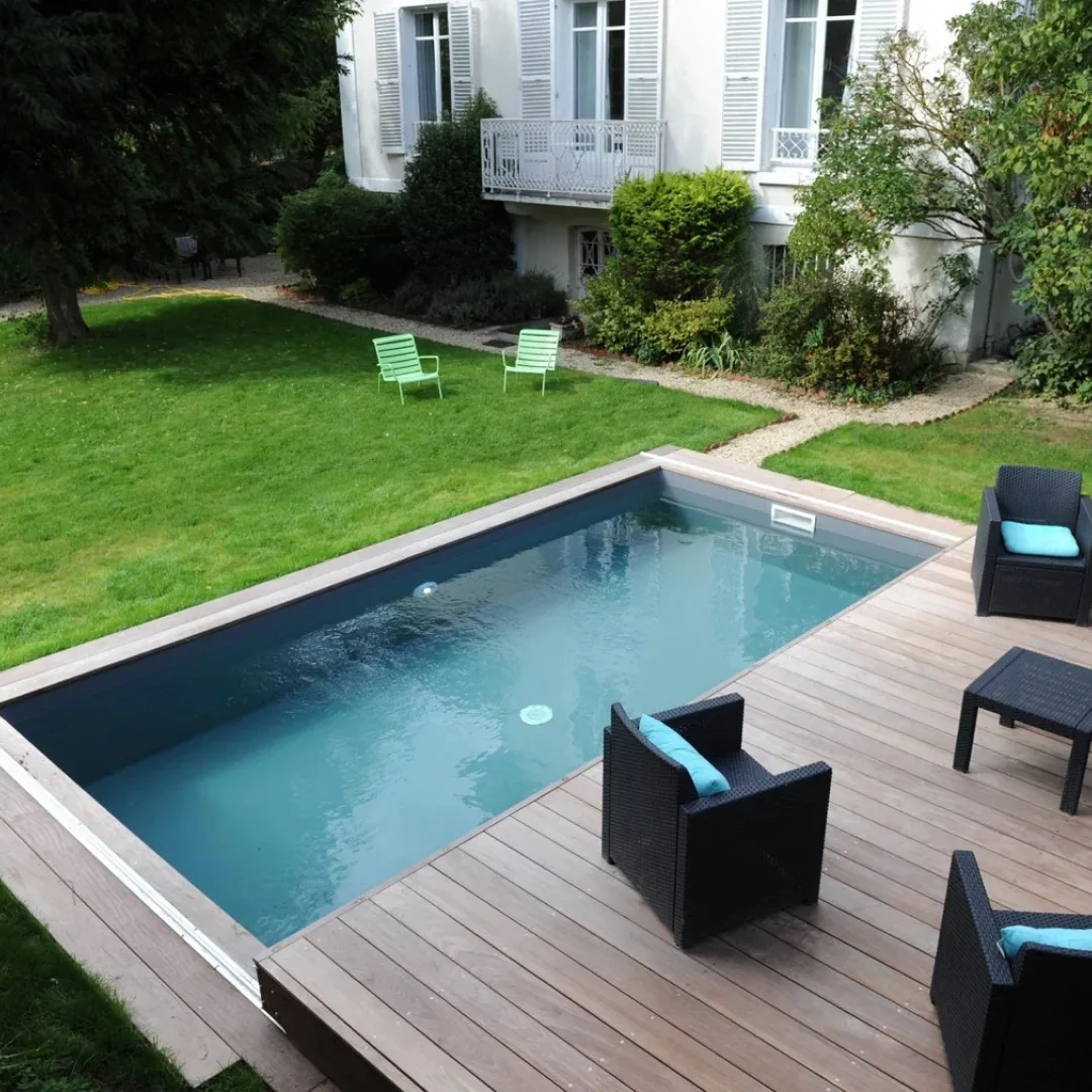 Раздвижная терраса для бассейна в Астрахани