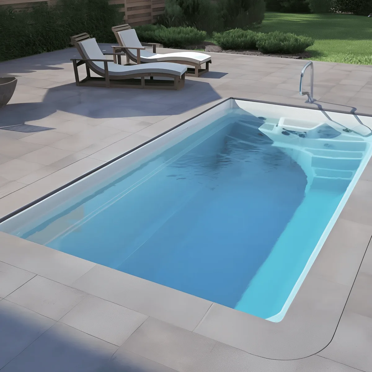 Композитный бассейн Laguna 5 — вид сверху в Астрахани