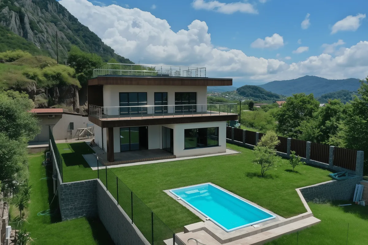 Композитный бассейн Laguna 6 — визуализация в Астрахани