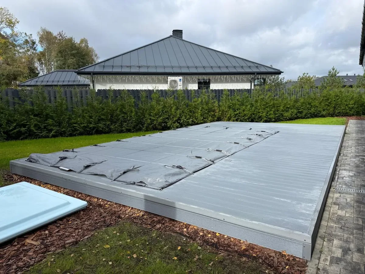 Покрывало Laguna Cover Mesh — установка в Астрахани