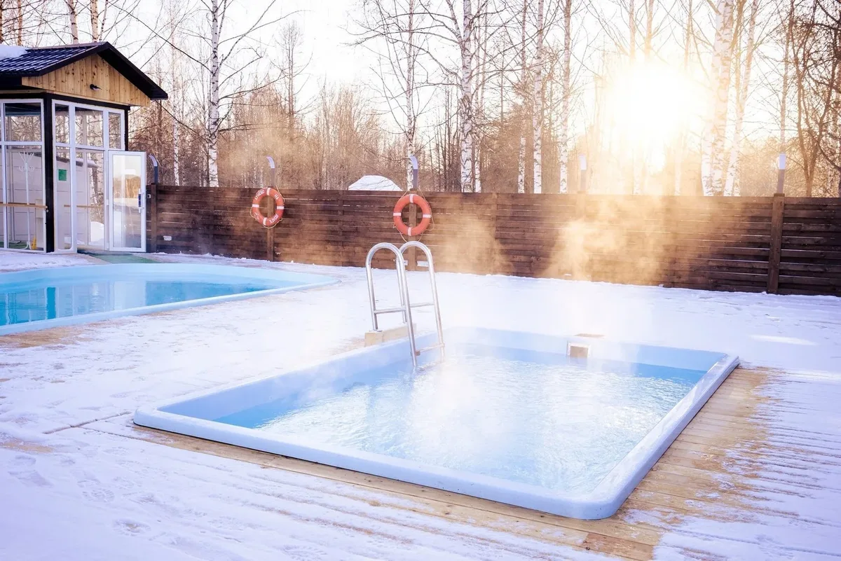 Композитный бассейн Laguna 4 — установка в Астрахани