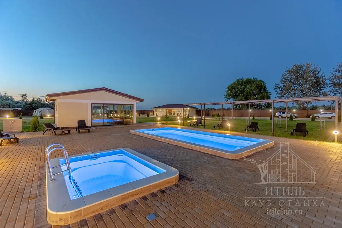 Композитная купель Laguna 3 — установка в Астрахани