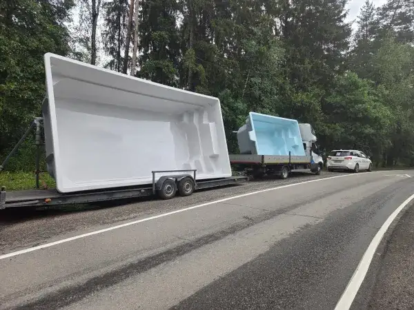 Доставка бассейна в Астрахани